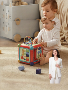Babycare | Educational Development Toy Box Multi-functional Hexagonal Board