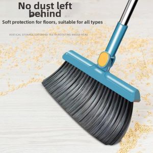 GUOQI | Non Hair-Sticking Home Broom and Dustpan Set