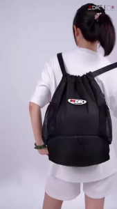 Balo Túi Rút Thể Thao ZDK B5 Có Ngăn Đựng Giày Chống Nước Nhẹ Dây Đeo Chắc Chắn Dung Tích 18L