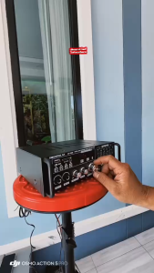 แอมป์ขยายเสียง(มีลำโพงในตัว) เพาเวอร์แอมป์จิ๋ว AV-3300 SOUNDMILAN 2500PMPO ไฟ 2ระบบ 12V-220V แอมป์ติดรถยนต์ไฟ 12V แอมป์บ้าน 220V รับประกัน 1ปี