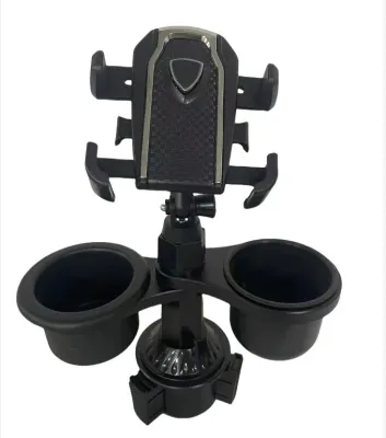 Car Cup Holder Vehicle Mounted Extension Fixed Base Tray Automobile Storage Bracket Co-Pilot Table Plate Universal Support