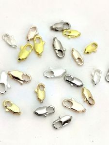 หัวเข็มขัด DIY สีคงอยู่ อุปกรณ์ทำเครื่องประดับ หัวเข็มขัดแบบปล้องปลา กาวรอก หัวเข็มขัดแบบโลหะผสม ทองแดง ทองแดงชุบทอง