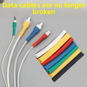 Thickened Insulation Protection Cover for Data Cable And Earphone Repairing Worn Skin Waterproof Comb Home Use Combination