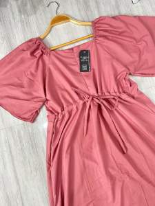 Daster Becca Serut Resleting Polos | Daster Busui Friendly | Daster Anjani Polos