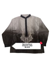 Modern Barong Mono chinese collar for kids