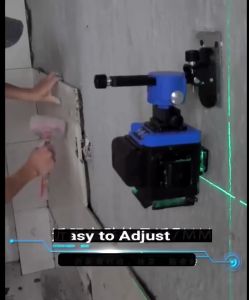 Multifunctional Laser Level 12/16-line 360 Rotary Cross Auto Measuring Self Leveling Tool Adjustable Laser Level Tool 3D 4D Green Laser LevelFree Stand and Accessory