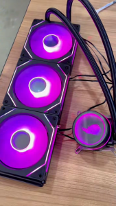 LIQUID COOLING ASUS ROG RYUJIN III 360 ARGB EXTREME  หม้อน้ำระบายความร้อนด้วยน้ำ 240 องศา พัดลมระบายความร้อนด้วยน้ำสำหรับคอมพิวเตอร์ CPU หม้อน้ำอเนกประสงค์