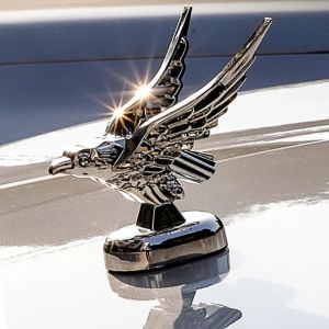 Car Eagle Emblem Ornament Decoration Engine Hood 3D Eagle Emblem Modification Badge Logos Exterior Decor Accessories
