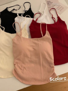 Áo Ba Lỗ Hở Lưng Ôm Vừa Vặn Cho Nữ Mùa Hè Mới Về Thiết Kế Ngọt Ngào Cay Nồng Có Đệm Ngực Bên Trong Và Ngoài Trời