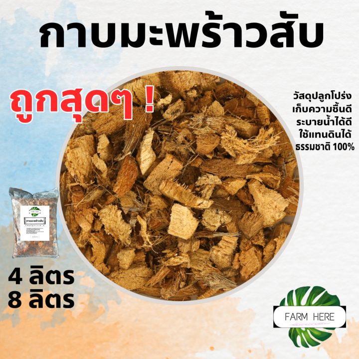 กาบมะพร้าวสับ ยี่ห้อไหนดี? 5 อันดับวัสดุปลูกคุณภาพเยี่ยม อัปเดตปี 2025