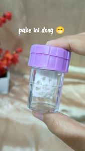 Alat Pencuci Softlens Manual Steamer Soflens Portable Washer Manual Rotation Myopia Contact Lens Cleaning Wadah Pembersih Kontak Lensa Import HH