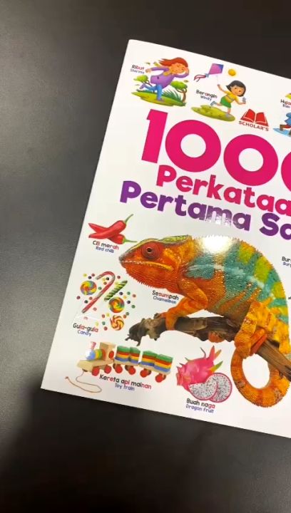 1000 Perkataan Pertama Saya | My First 1000 Words | Kamus Bergambar ...