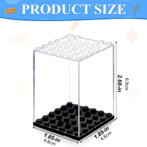 Building Block Display Box Small Particles For Lego MinifiguresClear Desktop Dust Box Stackable Square Toys Storage Box