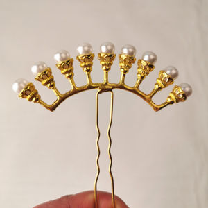 เครื่องประดับผมสไตล์จีนโบราณ ดอกไม้ขนาดเล็ก แฮนด์เมด สำหรับผู้หญิง ที่คาดผมสไตล์หมู่บ้าน สำหรับผู้หญิง