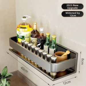 Wall-Mounted Spice Rack No-Drill