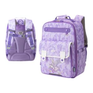 Ultra-Lightweight UEK Childrens Backpack for Boys And Girls Primary School Students Load Reduction Spine Protection Double Shoulder Bag