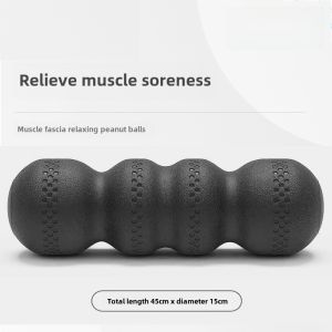 EPP Solid Foam Roller Peanut Balls Muscle Relaxation Professional Leg Slimming Workout Roller Spine Waist Massage Fascia