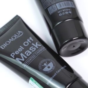 【BPOM】BIOAQUA masker peel off Mask Charcoal Anti-Blackhead mask 60g