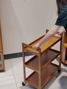 MOLORE | Portable Tea Service Cart Storage Cabinet