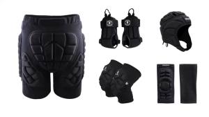 XS-3XL Outdoor Sports Pad Shorts Knee Pads Guards Elbow Protector Skiing Skating Snowboard Protection Hip Padded Shorts