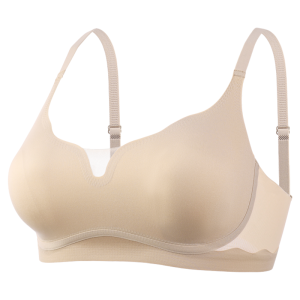 MiiOW | Cat Woman Foundation Liquid Underwear Women Summer Thin Large Chest Small Skin Color Seamless Invisible Anti-Aging Bra