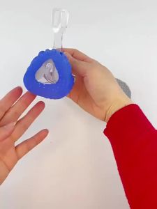 1 PC Reusable Nasal Mask Liners Soft Blue Nose Protectors Compatible Pressure Relief Breathable Accessories