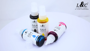 【PH Ready Stock】L&C Refill Epson 664 Ink Dye Ink For Epson Printer L Series L120 L360 L301 L310 L130 L565 L300 L355 L358 L358 70ML