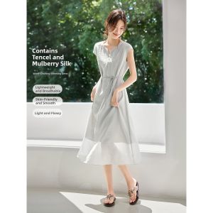 MOHANYIMEI | Vacation Elegant Comfortable Breathable Slimming Dress