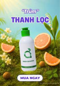 🌿GREEN QUANTUM - NƯỚC TẢO DIỆP LỤC ( DETOX THANH LỌC GAN)