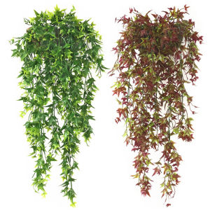 80cm Artificial Ivy Simulation Sweet Potato Rattan Wall Hanging Vine Indoor Outdoor Home Garden Decoration Green Fake Plant