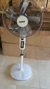 Sanex Kipas Angin Berdiri Tornado Besi Dengan Timer - 18 inch - FS1898 - FREE ONGKIR Jabodetabek