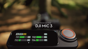 DJI Mic 3 2TX+1RX+Charging Case Wireless Microphone for Smartphone & Camera Mic for Vlogging