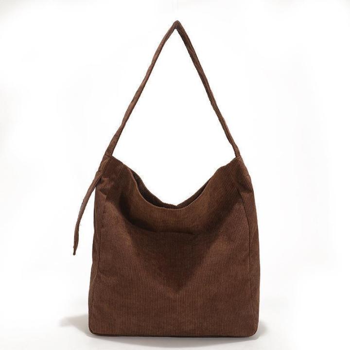 CAVA Fashion Korean Lady Large Shoulder Hand Bag With Zipper