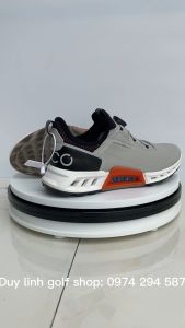 giày golf nam ecco có nút vặn chất liệu da pu cao cấp không thấm nước đi êm chân mens golf shoes giày gôn nam