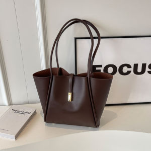 Retro Fashion Large Capacity Womens Tote Bag 2025 New Autumn Winter Commuter Sub-Mother Casual Versatile Single Shoulder Bag