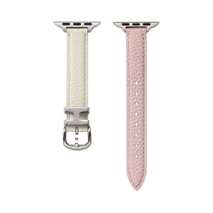 iSeriseWatch | Leather Metal H Buckle Breathable Business Style Watch Band SE 41mm