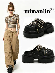 MIMANLIN | Black Thick Bottom Summer Sandals Anti-slip Comfortable