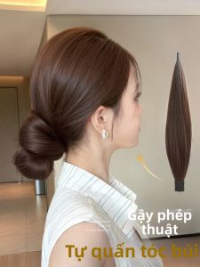 XIAOQI | Phụ Kiện Tóc búi Cổ Điển Tự Cuốn