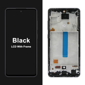 6.5" A52 4G Display Screen for Samsung Galaxy A52 A525 A525F A525M LCD Display Digital Touch Screen Assembly with Frame Assembly