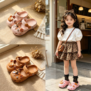 JIFANPAUL | Summer New Mary Jane Leopard Print Girls Sandals