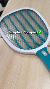 LKL Raket Nyamuk Rechargeable 202 – Cas Type C | Anti Nyamuk | ABS Plastik | Baterai Lithium