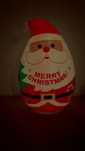 LATTOUR Inflatable Christmas Balloon Tumbler Ghost Santa Claus Halloween Toy LED Snowman Balloon Decoration