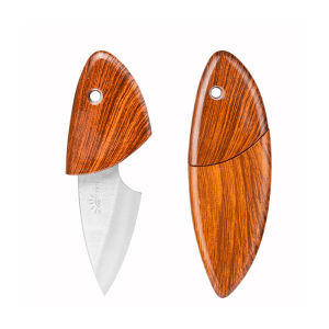 Masely Mini Wood Grain Color Fruit Knife Kitchen Knives