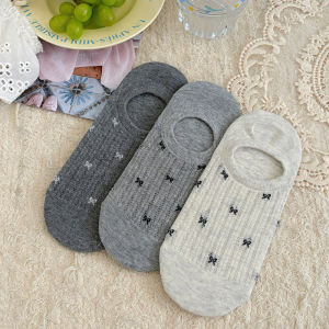 Ballet Style Thin No-show Socks Slip-resistant