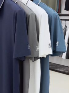 TREND JY-JY18159 เสื้อยืดโปโลผู้ชายคุณภาพดี เน้นความคลาสสิกการออกแบบที่เรียบหรู เหมาะสำหรับหนุ่มธุระกิจ มี3สี M-2XL