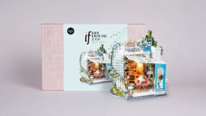 Mô hình nhà DIY Doll Robotime House Doras Loft DG12 Kèm Bộ dụng cụ và Keo dán
