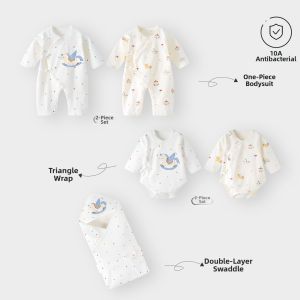 TONGLIANCHUXIN | Zero Pressure Cotton Baby Bodysuit 52 Size