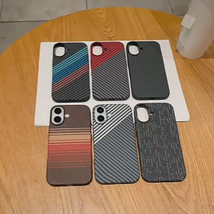 Carbon Fiber Texture Phone Case for Samsung Galaxy S26 Ultra S25 S24 S23 S22 Plus A17 A16 A15 A57 A56 A55 5G Magnetic Wireless Charge Hard Back Cover