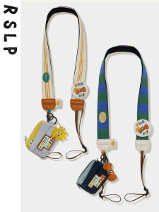 สายรัดกล้องดีไซน์น่ารักหลายฟังก์ชัน สายรัดคอ สายสะพายไหล่ สายรัดกล้องดีไซน์สีบล็อกสำหรับกล้องดีไซน์ดี สายรัดกล้องดีไซน์ดี