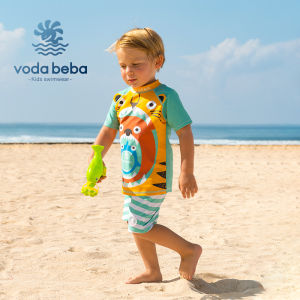 VODABEBA | Đồ Bơi Bảo Vệ UV Cho Bé Trai Thiết Kế Phân Chia